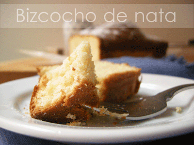 Bizcocho de nata - Tía Alia